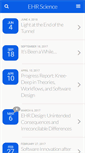 Mobile Screenshot of ehrscience.com